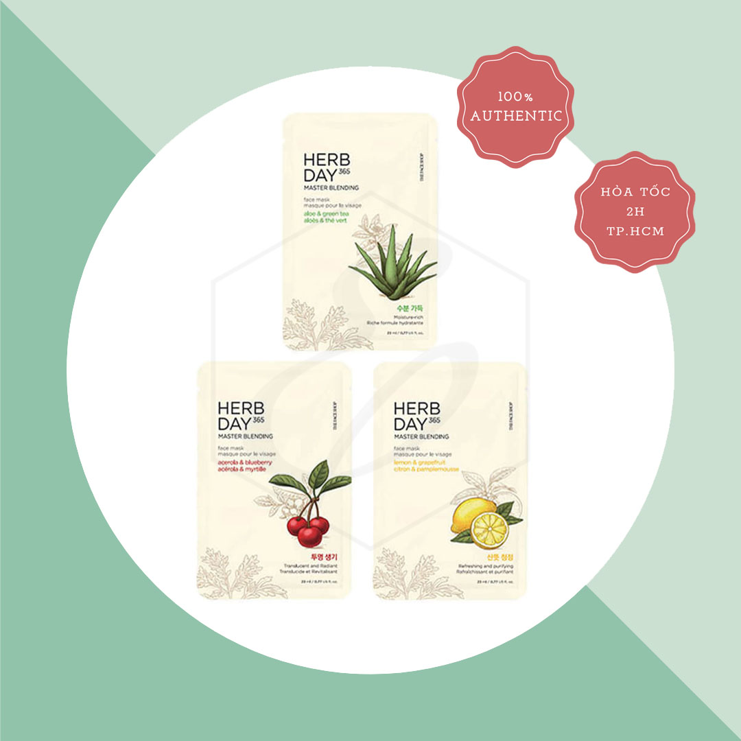 Mặt Nạ The Face Shop 365 Herb Day Master Blending